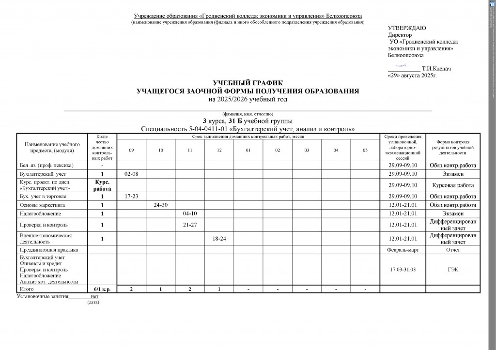 График 31 Б гр